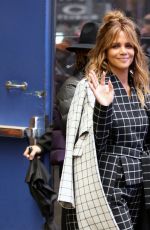 HALLE BERRY Leaves GMA Morning Show in New York 11/22/2021