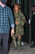 HALLE BERRY Night Out in New York 11/04/2021