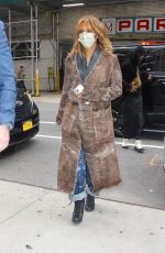 HALLE BERRY Out and About in New York 11/02/2021