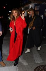HALLE BERRY Out for Dinner at Scalinatella Restaurant in New York 11/05/2021