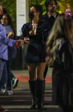 HALSEY Arrives at Harry Styles