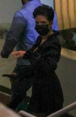 HALSEY Arrives at Harry Styles