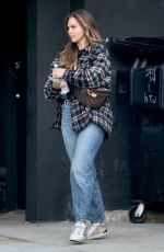 HANNAH BROWN at a Starbucks in Los Angeles 11/18/2021