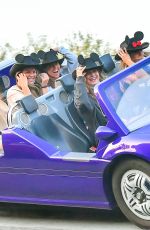 HANNAH BROWN Out with Friends in Disneyland 11/05/2021