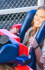 HANNAH BROWN Out with Friends in Disneyland 11/05/2021