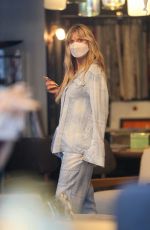 HEIDI KLUM and Tom Kaulitz Out for Furniture Shopping in Los Angeles 11/24/2021