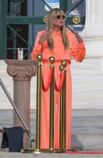 HEIDI KLUM and Tom Kaulitz Out in Athens 11/05/2021