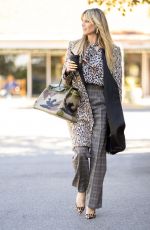 HEIDI KLUM Out in Los Angeles 11/26/2021