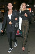 HELEN FLANAGAN Night Out in London 11/02/2021