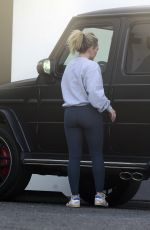HILARY DUFF Out and About in Los Angeles 11/26/2021