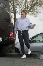 HILARY DUFF Out and About in Los Angeles 11/26/2021