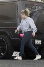 HILARY DUFF Out and About in Los Angeles 11/26/2021