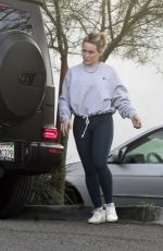 HILARY DUFF Out and About in Los Angeles 11/26/2021