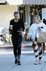 HILARY DUFF Out for Coffee at Sweet Butter after a Workout Session in Los Angeles 11/23/2021