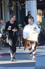 HILARY DUFF Out for Coffee at Sweet Butter after a Workout Session in Los Angeles 11/23/2021