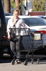 HILARY DUFF Out for Grocery Shopping in Studio City 11/28/2021