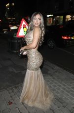 HOLLY HAGAN Arrives at Caudwell Children Butterfly Ball in London 11/26/2021