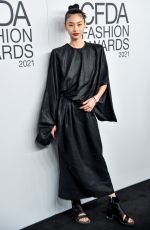 HOYEON JUNG at 2021 CFDA Fashion Awards at The Grill Room in New York 11/10/2021