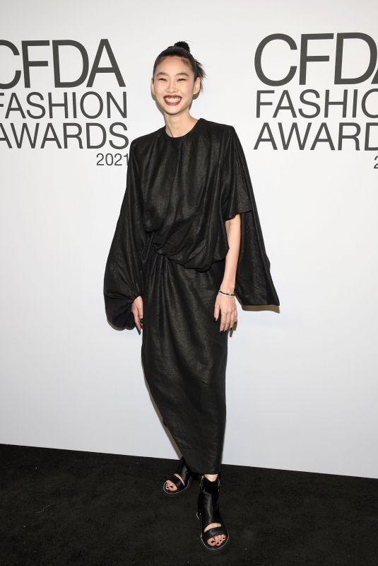 HOYEON JUNG at 2021 CFDA Fashion Awards at The Grill Room in New York 11/10/2021