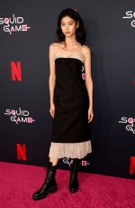 HOYEON JUNG at Squid Game Premiere at NeueHouse in Hollywood 11/08/2021