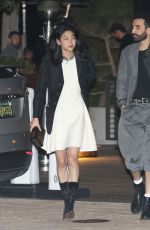 HOYEON JUNG Leaves Louis Vuitton Evening in Malibu 11/19/2021