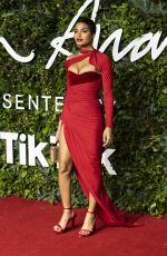 INDYA MOORE at 2021 British Fashion Awards in London 11/29/2021