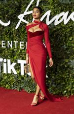INDYA MOORE at 2021 British Fashion Awards in London 11/29/2021
