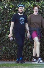 IRELAND BALDWIN and RAC Out in Los Angeles 11/15/2021