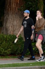 IRELAND BALDWIN and RAC Out in Los Angeles 11/15/2021