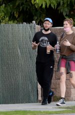 IRELAND BALDWIN and RAC Out in Los Angeles 11/15/2021