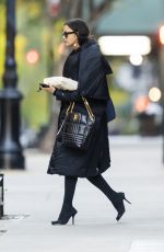 IRINA SHAYK Heading for Thanksgiving Dinner in New York 11/25/2021