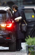 IRINA SHAYK Heading for Thanksgiving Dinner in New York 11/25/2021