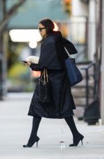 IRINA SHAYK Heading for Thanksgiving Dinner in New York 11/25/2021