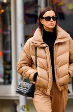 IRINA SHAYK Out and About in New York 11/26/2021