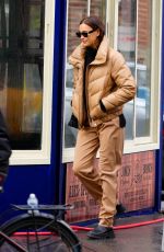 IRINA SHAYK Out and About in New York 11/26/2021