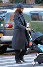IRINA SHAYK Out for Coffee in New York 11/29/2021