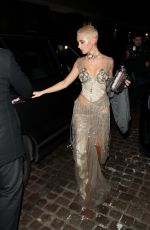 IRIS LAW and LILA GRACE MOSS Arrives at Fashion Awards Afterparty at Chiltern Firehouse in London 11/29/2021