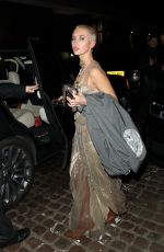IRIS LAW and LILA GRACE MOSS Arrives at Fashion Awards Afterparty at Chiltern Firehouse in London 11/29/2021