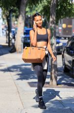 JASMINE TOOKES Leaves a Gym in West Hollywood 11/02/2021