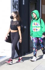 JENNA JOHNSON and JOJO SIWA Leaves Dance Practice in Los Angeles 11/05/2021