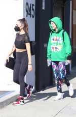 JENNA JOHNSON and JOJO SIWA Leaves Dance Practice in Los Angeles 11/05/2021