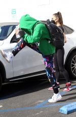 JENNA JOHNSON and JOJO SIWA Leaves Dance Practice in Los Angeles 11/05/2021