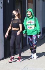JENNA JOHNSON and JOJO SIWA Leaves Dance Practice in Los Angeles 11/05/2021