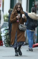 JENNA LOUISE COLEMAN Out for Coffee in London 11/16/2021