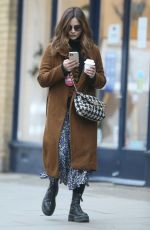 JENNA LOUISE COLEMAN Out for Coffee in London 11/16/2021