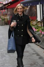 JENNI FALCONER Arrives at Global Radio Studios in London 11/24/2021