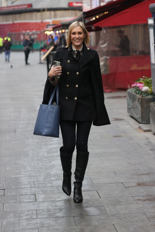 JENNI FALCONER Arrives at Global Radio Studios in London 11/24/2021