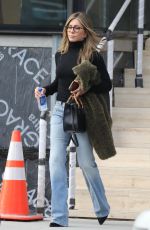 JENNIFER ANISTON Heading to a Photoshoot in Beverley Hills 11/16/2021