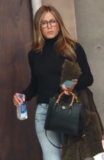 JENNIFER ANISTON Heading to a Photoshoot in Beverley Hills 11/16/2021