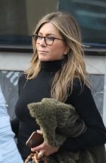 JENNIFER ANISTON Heading to a Photoshoot in Beverley Hills 11/16/2021